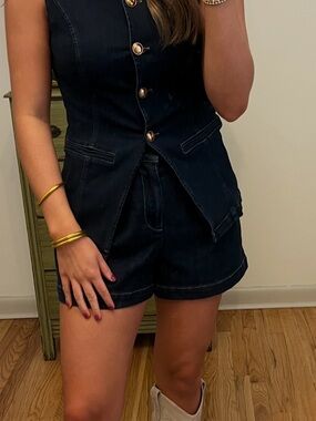 Women’s Dark Indigo Denim Set